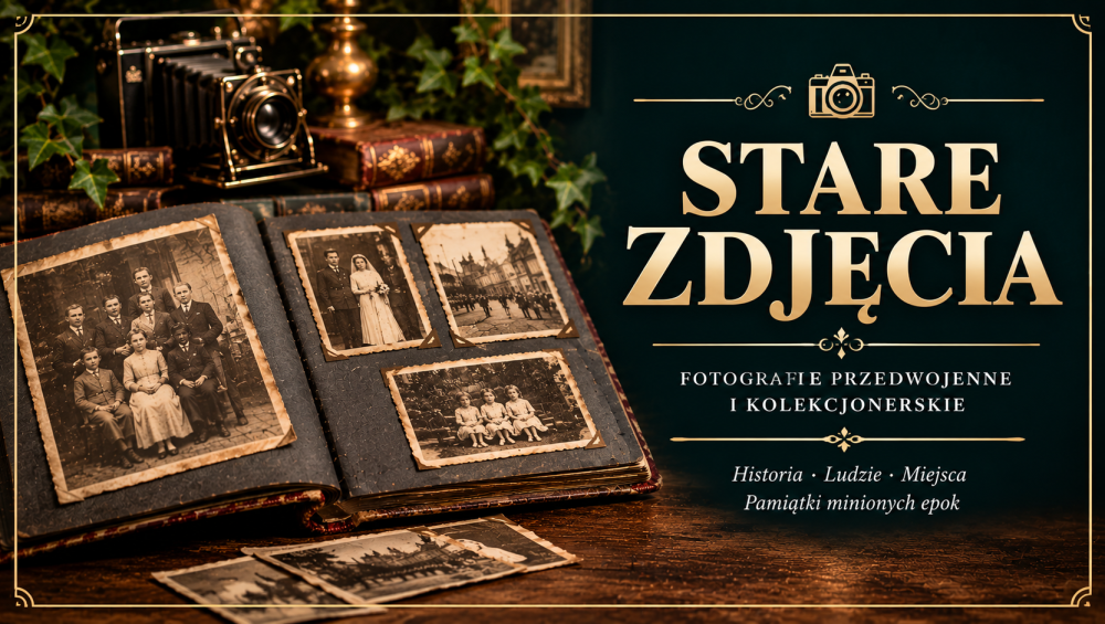 Stare fotografie przedwojenne i dawne zdjęcia kolekcjonerskie